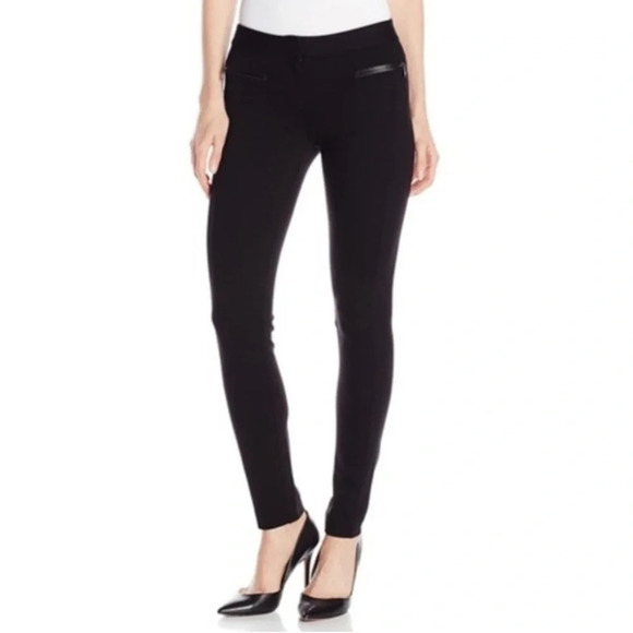 Paige Black Straight Leg Los Feliz Ankle Pant,  size 32 - Picture 2 of 14